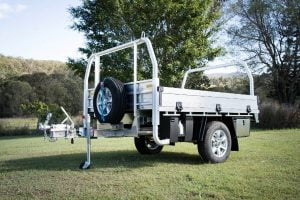 The Blaze Trades Trailer - The Tradie - Your Versatile Aluminium Tradesman Trailer Designed For Brisbane Tradies and Gold Coast Tradesman