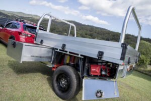 Secure Your Gear - Blaze Trailer with Lockable Drawers and Toolboxes, Ideal for a Gold Coast or Brisbane Tradesman trailer