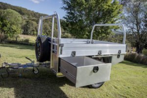 Secure Your Gear - Blaze Trailer with Lockable Drawers and Toolboxes, Ideal for Brisbane and Gold Coast Hauling