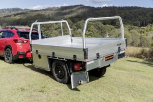 Aluminium Lockable Drawers, Toolboxes, and 300mm Travel Suspension for off-road use